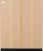 Malvern 4 Door Wardrobe - Black