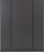 Malvern 4 Door Wardrobe - Grey