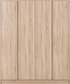Malvern 4 Door Wardrobe - Sonoma Oak Effect
