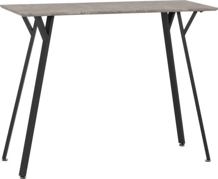 Quebec Bar Table - Concrete Effect