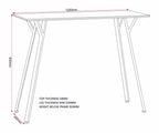 Quebec Bar Table - Concrete Effect