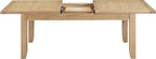 Windsor Large Extending Dining Table - Natural Oak