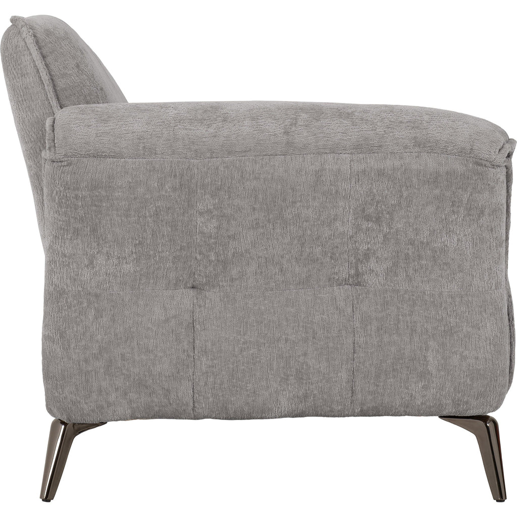 Amalfi 2 Seater Sofa - Grey Fabric