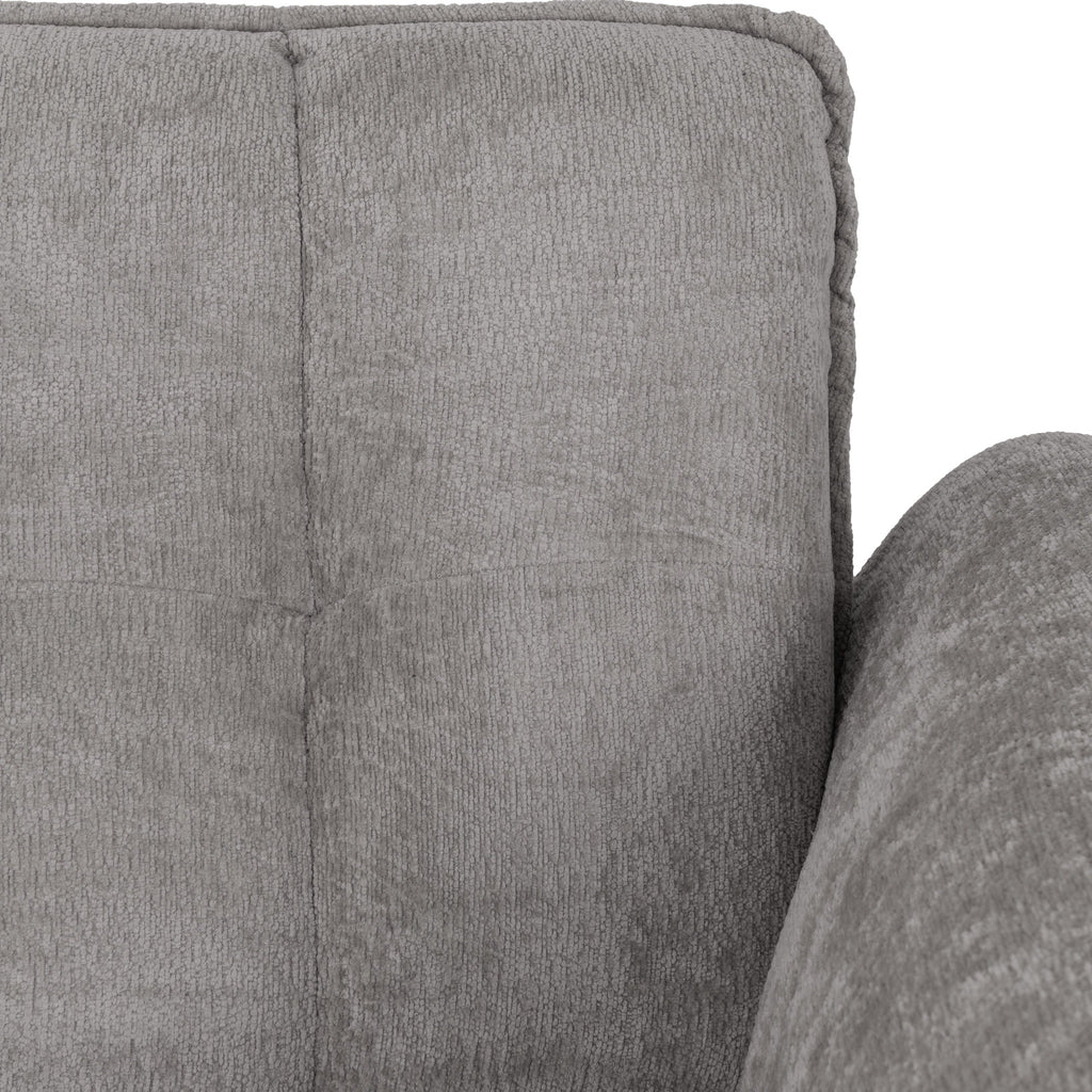Amalfi 2 Seater Sofa - Grey Fabric