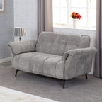 Amalfi 2 Seater Sofa - Grey Fabric