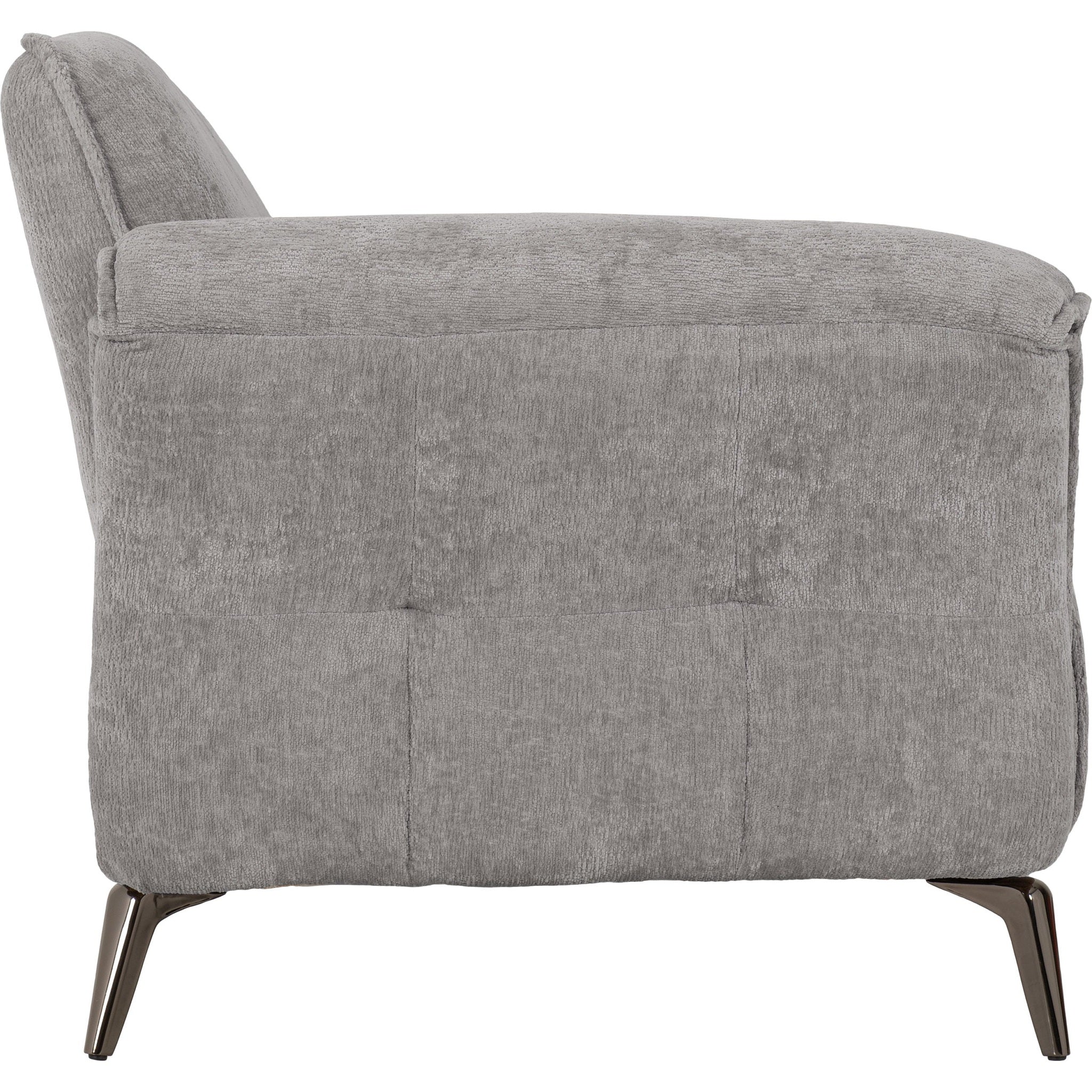 Amalfi 3 Seater Sofa - Grey Fabric