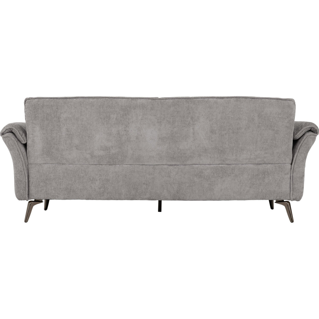 Amalfi 3 Seater Sofa - Grey Fabric