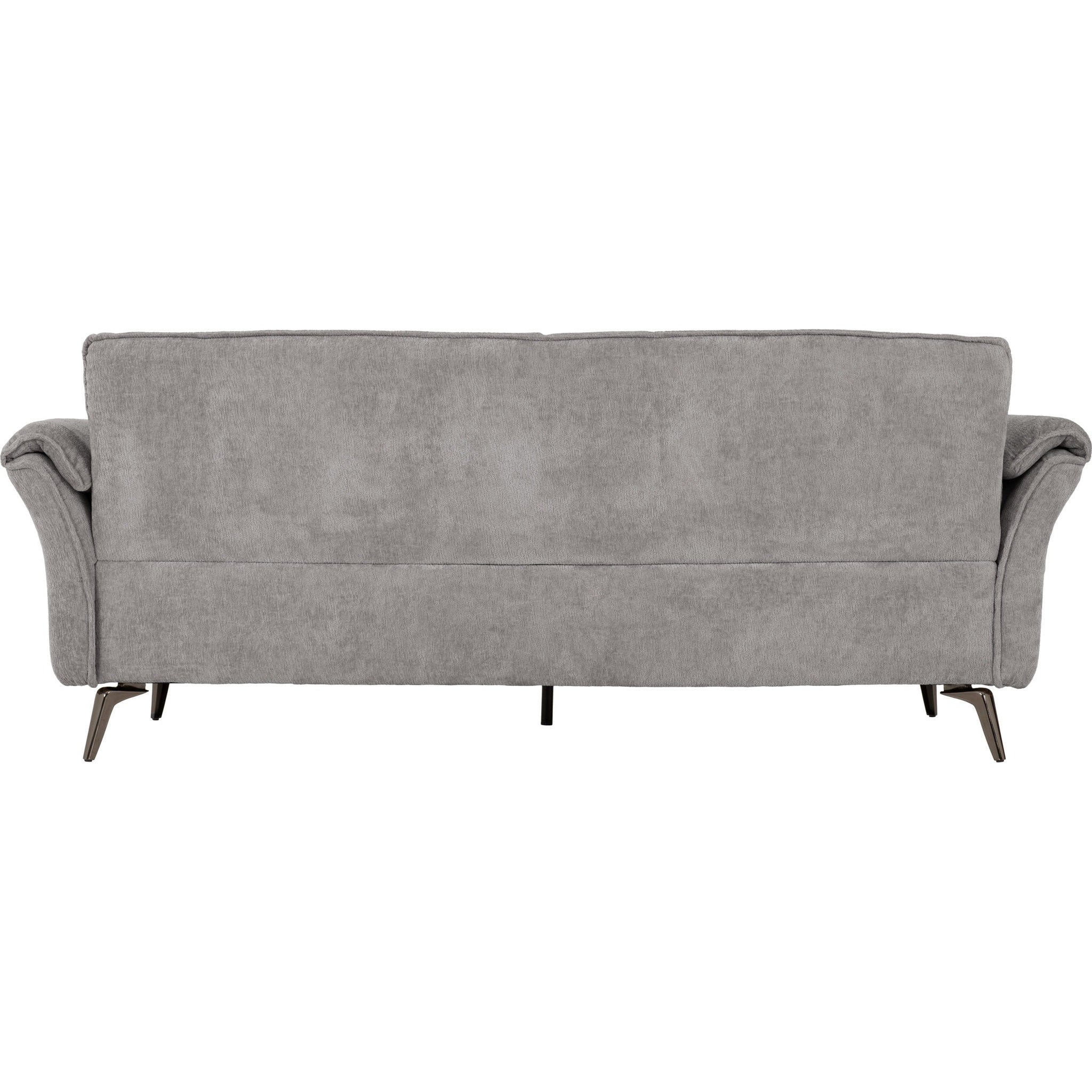 Amalfi 3 Seater Sofa - Grey Fabric