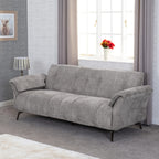 Amalfi 3 Seater Sofa - Grey Fabric
