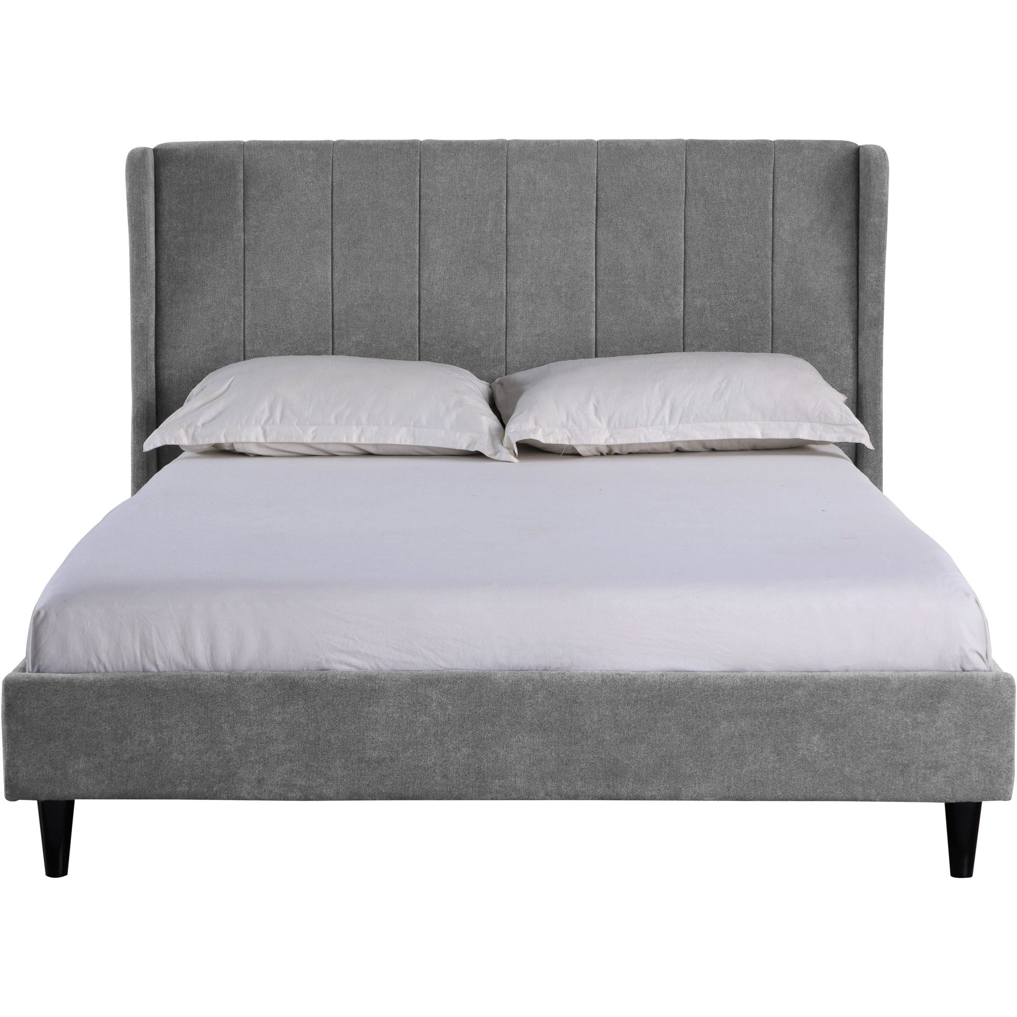 Amelia 5' Bed - Dark Grey Fabric