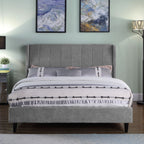 Amelia 5' Bed - Dark Grey Fabric