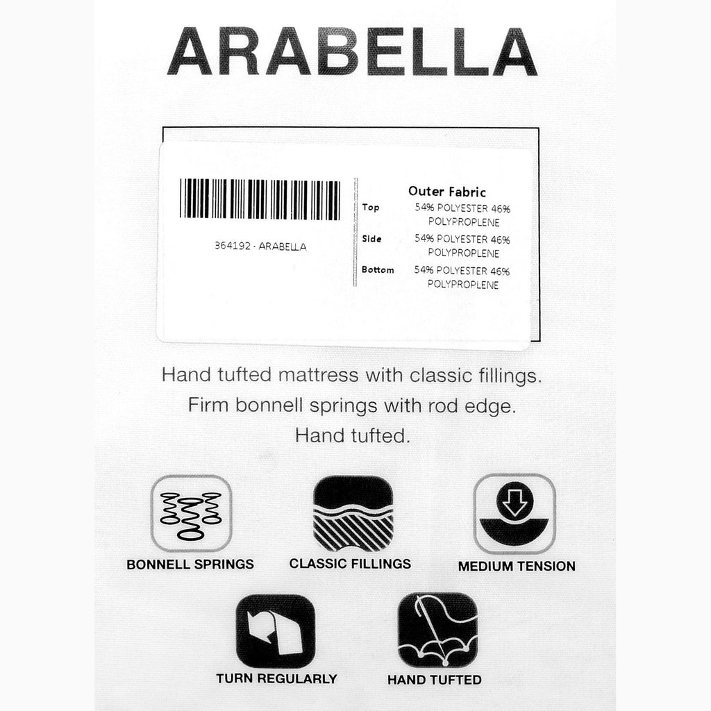 Arabella 5' Mattress - Ivory
