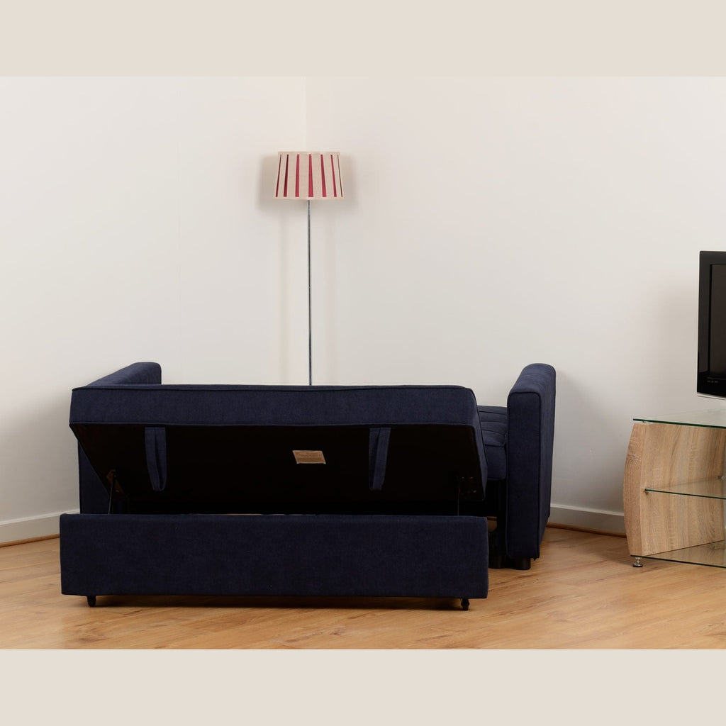 Astoria Sofa Bed - Navy Blue Fabric