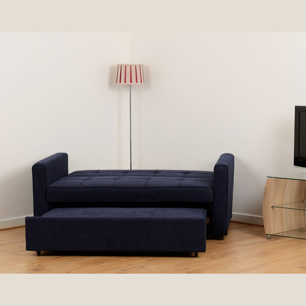 Astoria Sofa Bed - Navy Blue Fabric