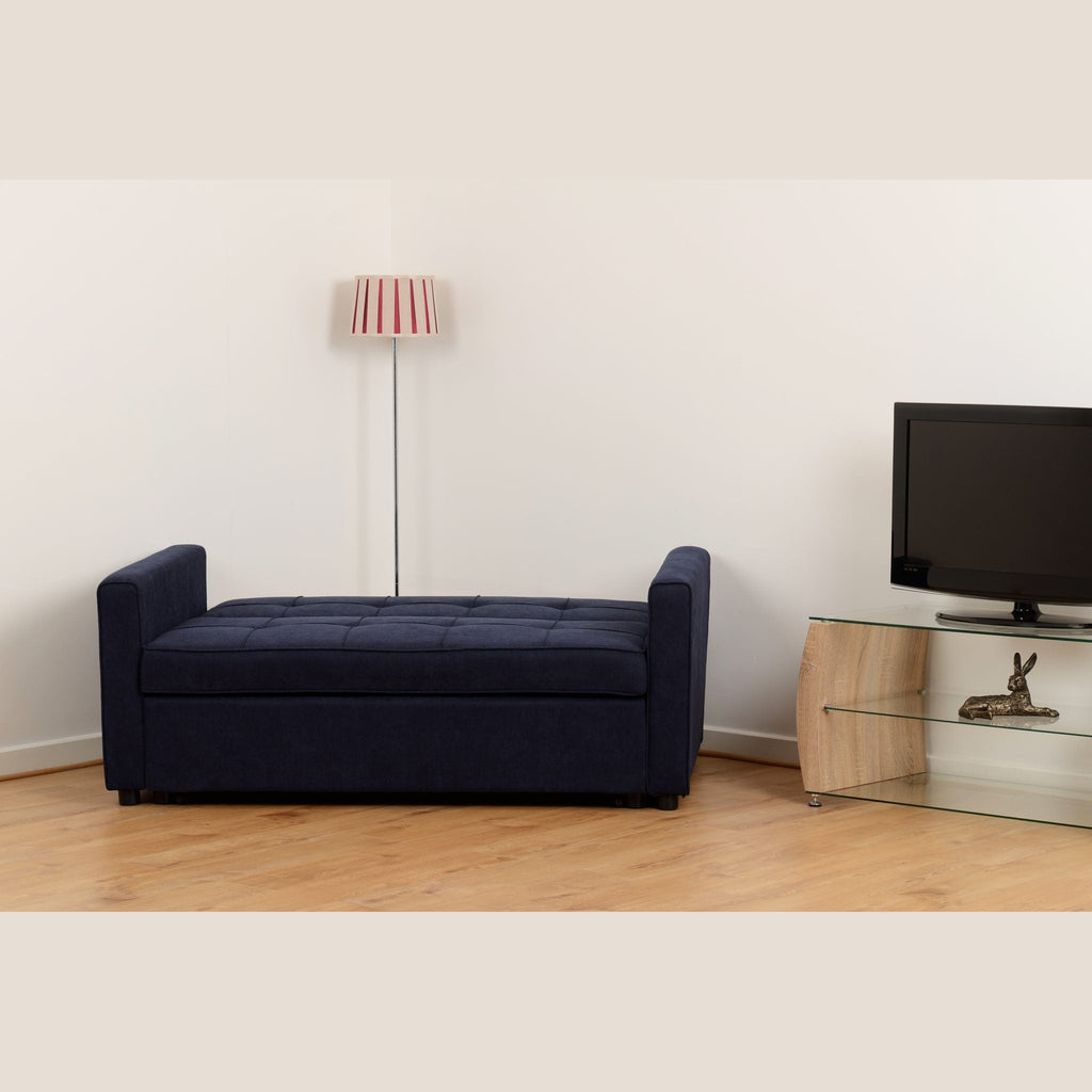 Astoria Sofa Bed - Navy Blue Fabric