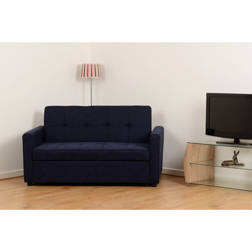 Astoria Sofa Bed - Navy Blue Fabric