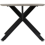 Athens Oval Coffee Table - Concrete Effect