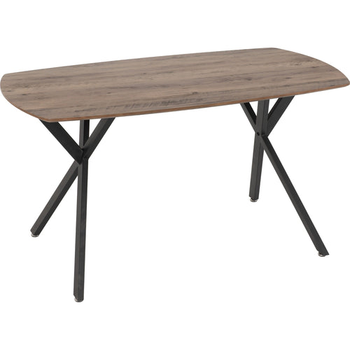 Athens Rectangular Dining Table - Medium Oak Effect