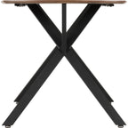 Athens Rectangular Dining Table - Medium Oak Effect