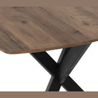 Athens Rectangular Dining Table - Medium Oak Effect