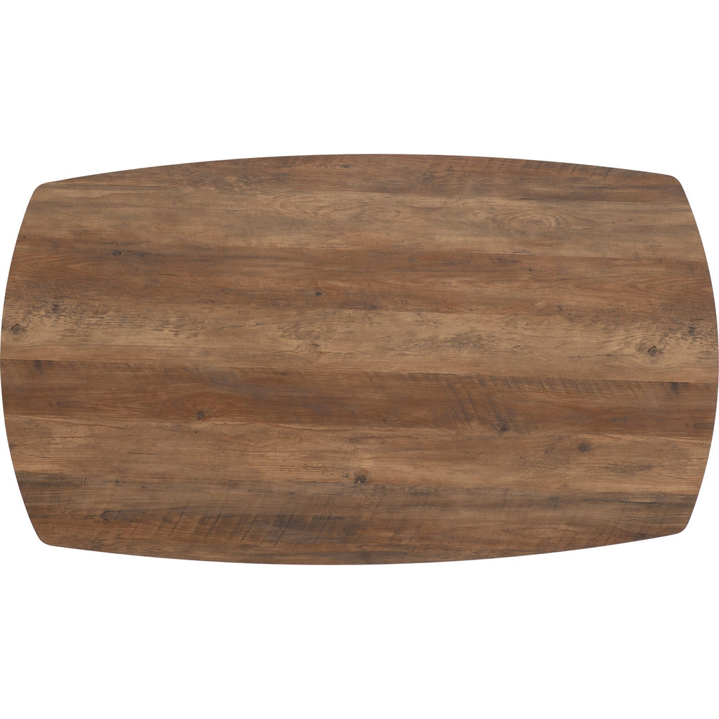 Athens Rectangular Dining Table - Medium Oak Effect