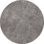 Athens Round Coffee Table Set - Concrete Effect