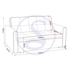 Astoria Sofa Bed - Navy Blue Fabric