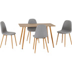 Barley Dining Table - Oak Veneer/Oak Effect