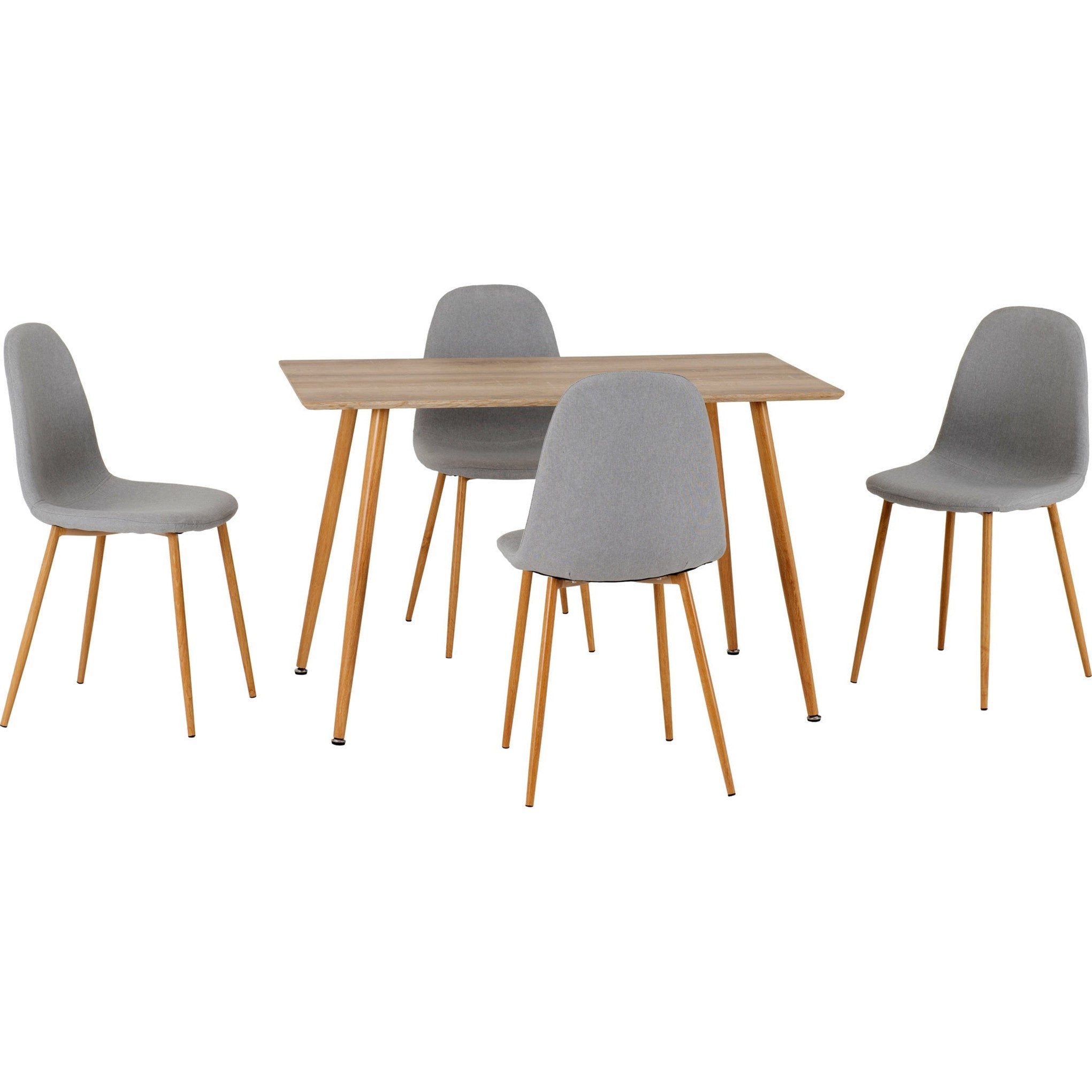 Barley Dining Table - Oak Veneer/Oak Effect