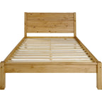 Barton 4'6" Bed - Waxed Pine