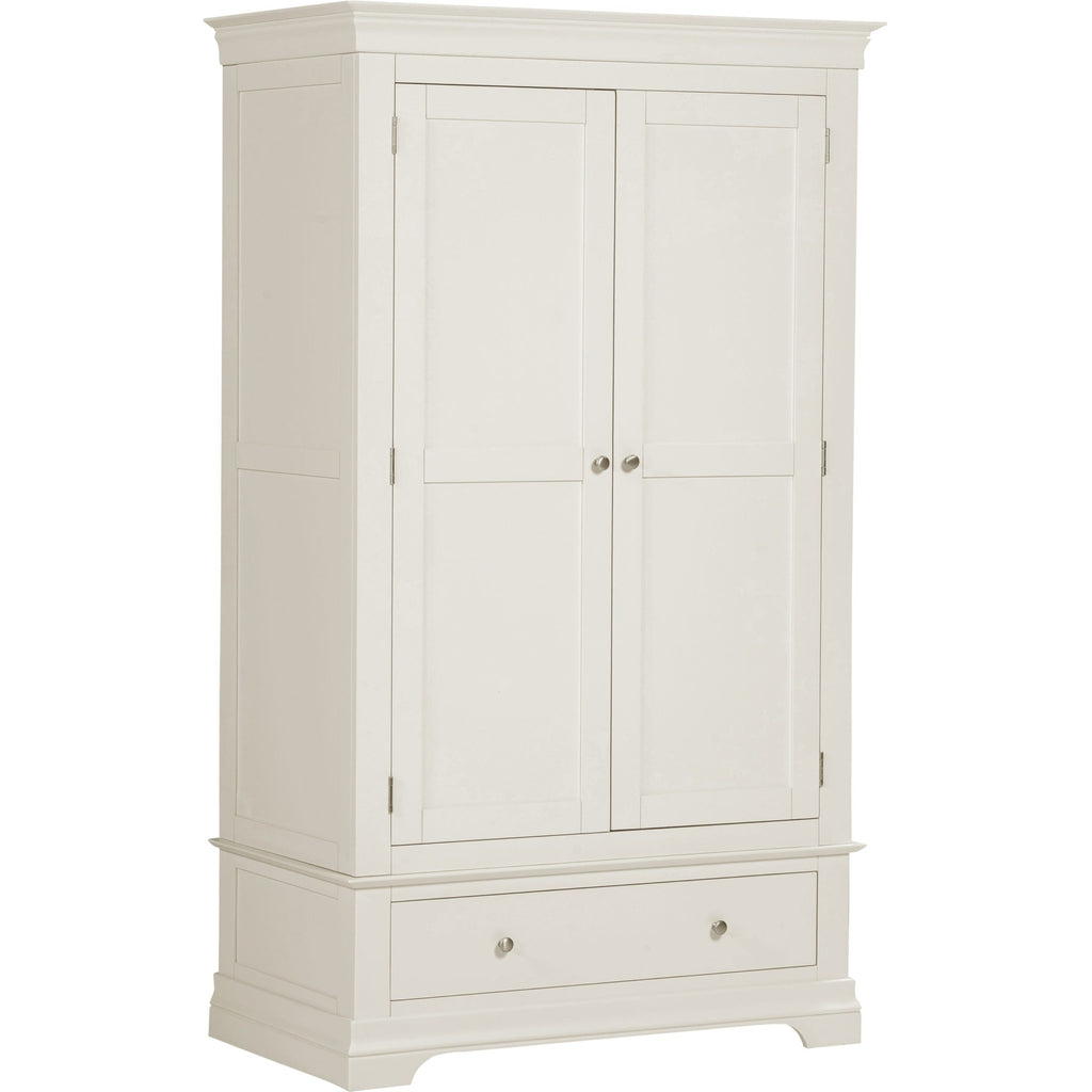 Bordeaux 2 Door Wardrobe - Ivory