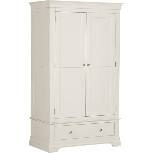 Bordeaux 2 Door Wardrobe - Ivory