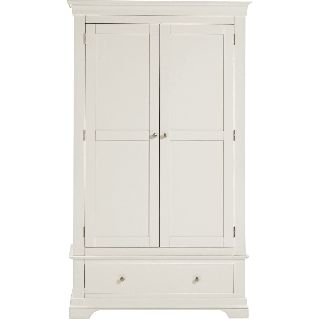 Bordeaux 2 Door Wardrobe - Ivory