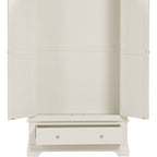 Bordeaux 2 Door Wardrobe - Ivory