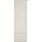 Bordeaux 2 Door Wardrobe - Ivory