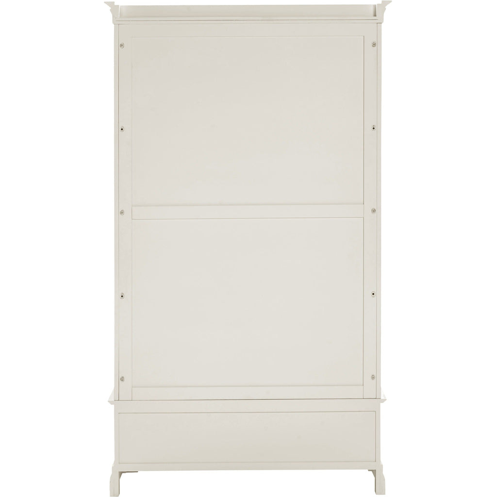 Bordeaux 2 Door Wardrobe - Ivory