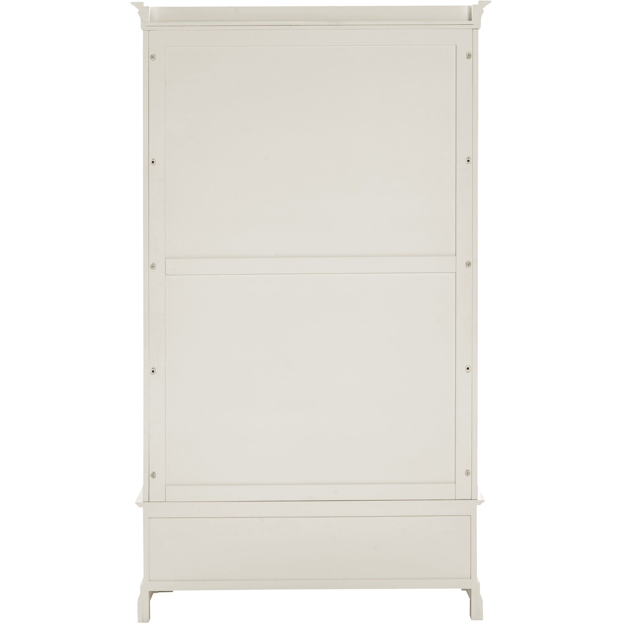Bordeaux 2 Door Wardrobe - Ivory