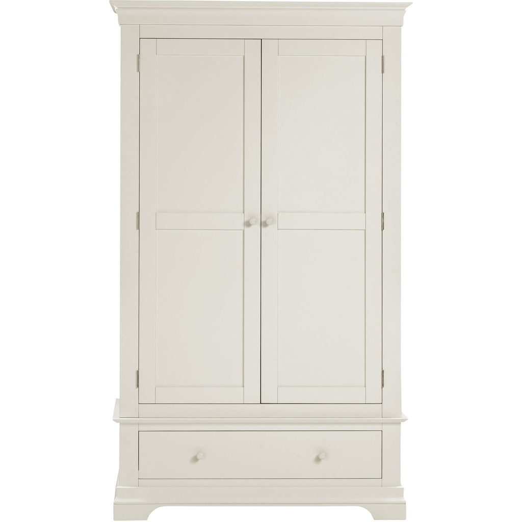 Bordeaux 2 Door Wardrobe - Ivory