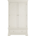Bordeaux 2 Door Wardrobe - Ivory