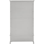 Bordeaux 2 Door Wardrobe - Pebble Grey