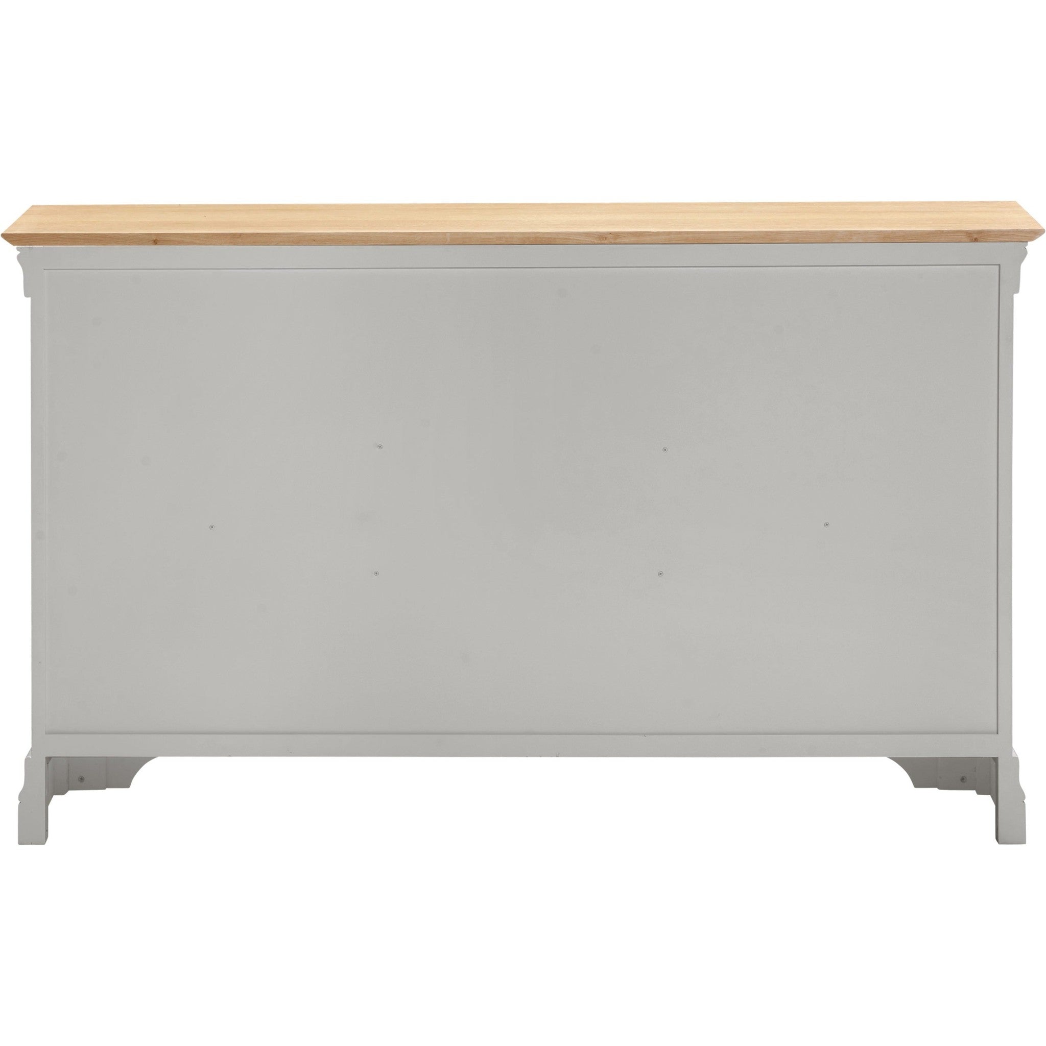 Bordeaux 2 Door 3 Drawer Sideboard - Pebble Grey/Oak