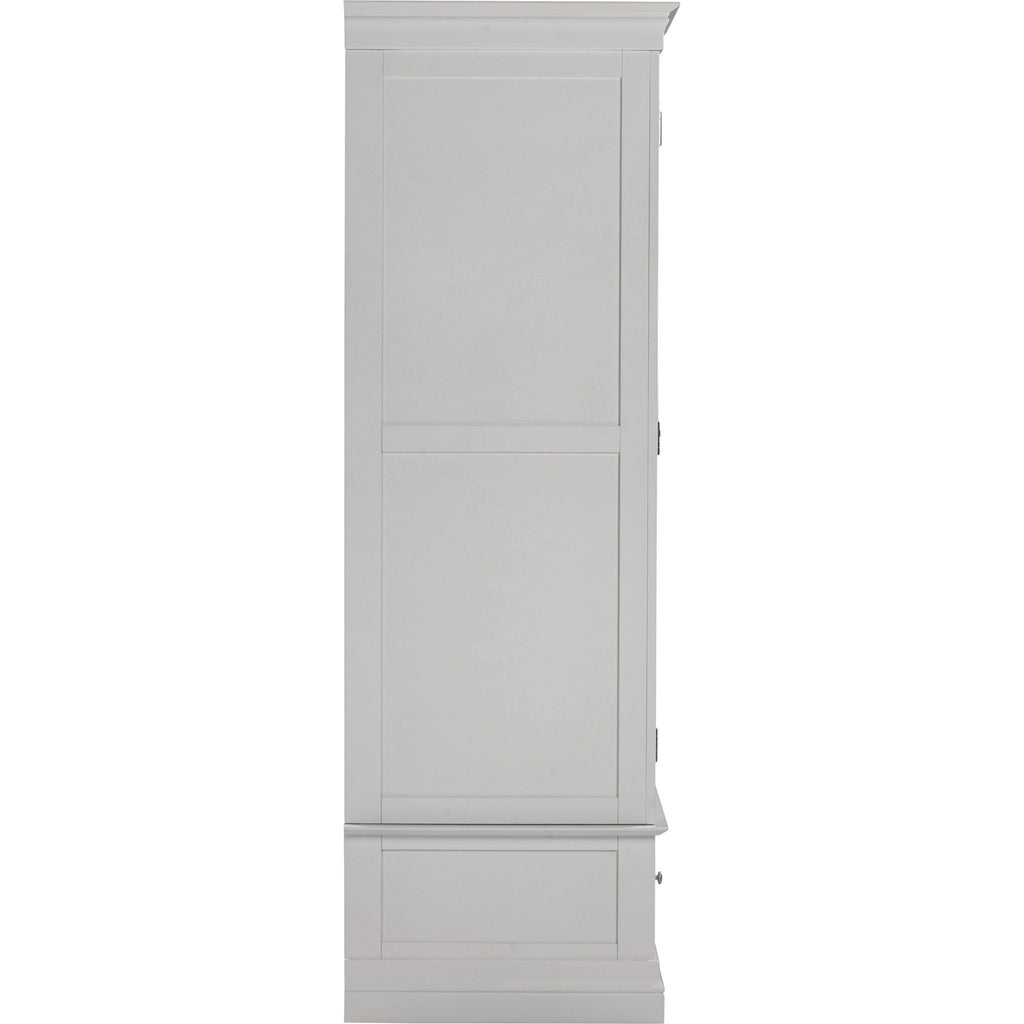 Bordeaux 3 Door Wardrobe - Pebble Grey