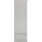 Bordeaux 3 Door Wardrobe - Pebble Grey