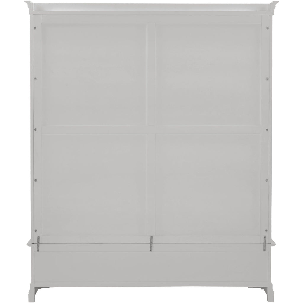Bordeaux 3 Door Wardrobe - Pebble Grey
