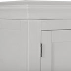 Bordeaux 3 Door Wardrobe - Pebble Grey