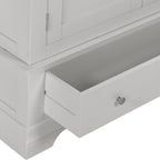 Bordeaux 3 Door Wardrobe - Pebble Grey
