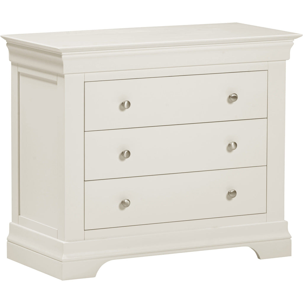 Bordeaux 3 Drawer Chest - Ivory