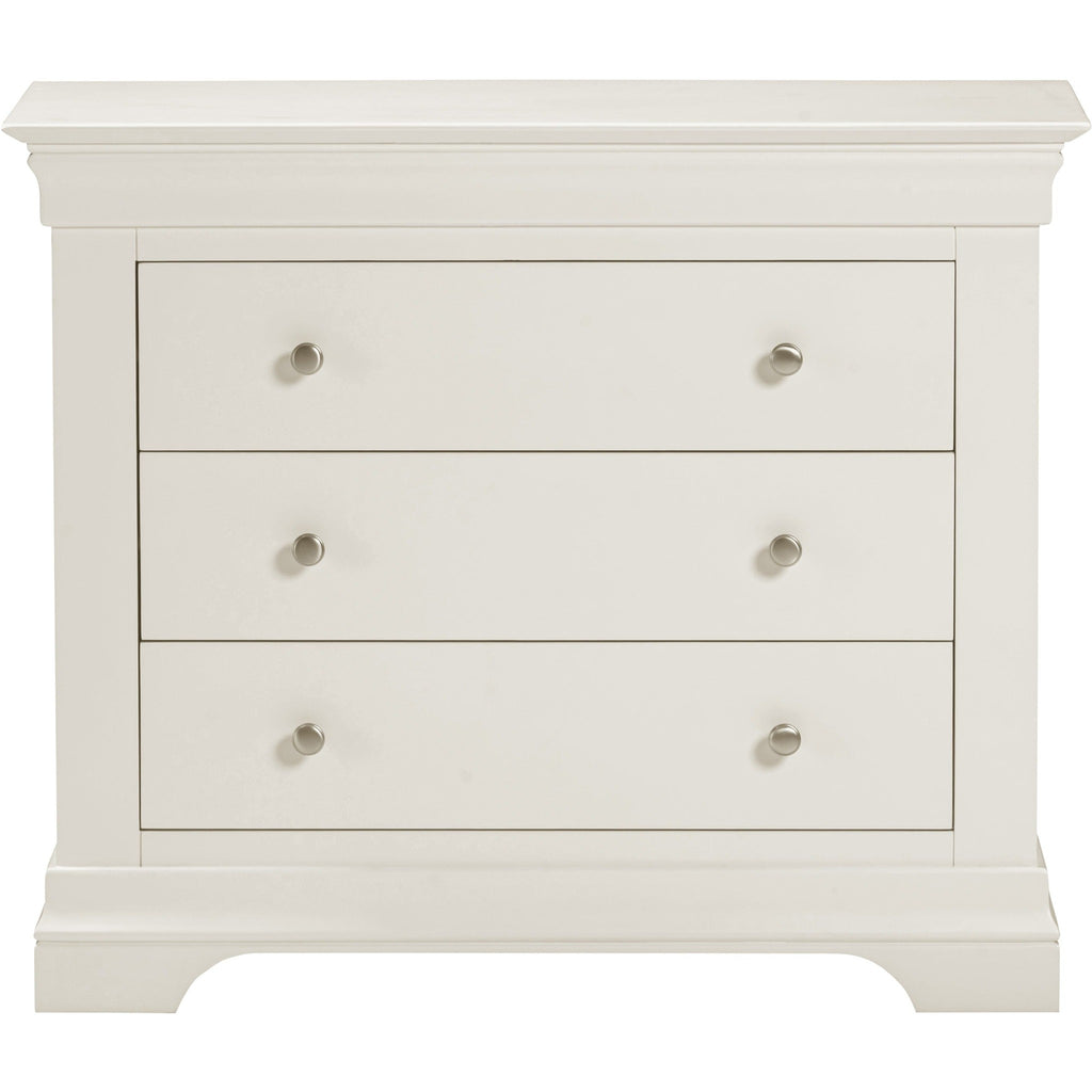 Bordeaux 3 Drawer Chest - Ivory