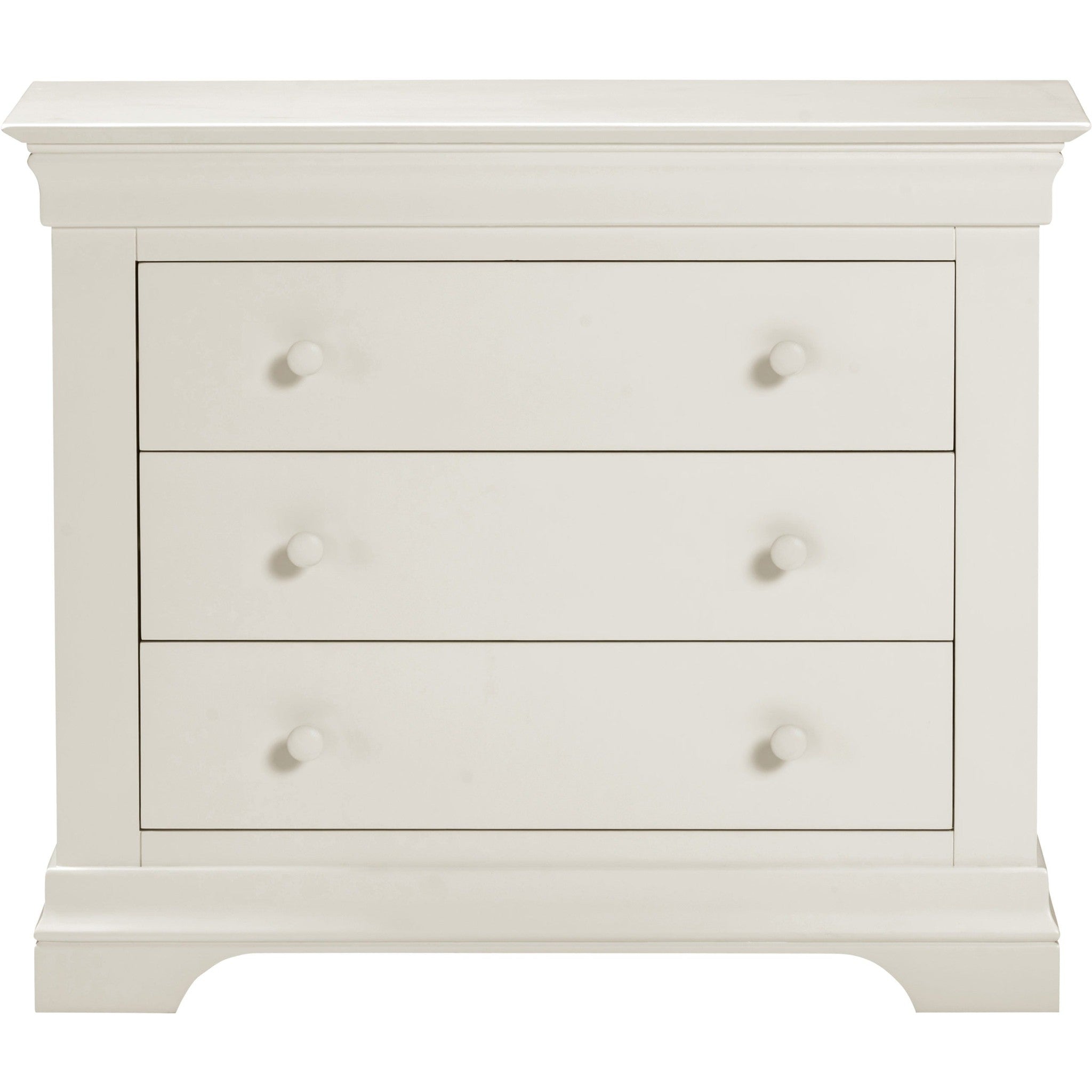 Bordeaux 3 Drawer Chest - Ivory