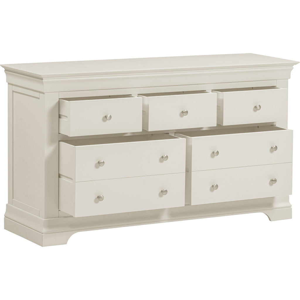 Bordeaux 3+2 Drawer Chest - Ivory